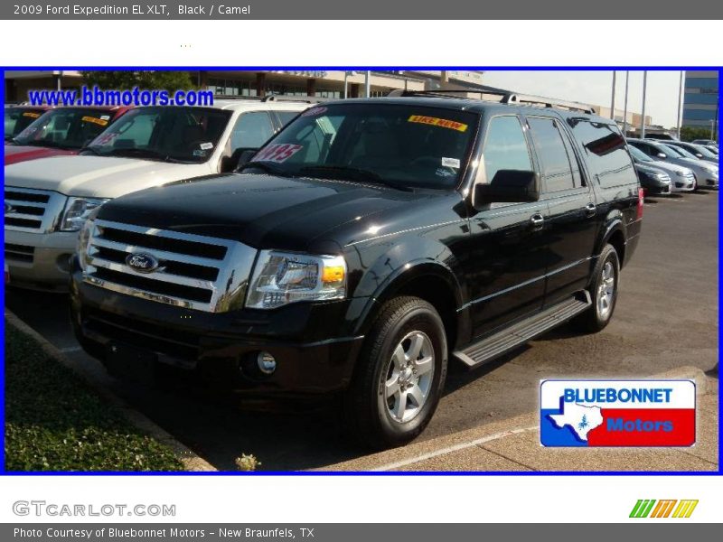 Black / Camel 2009 Ford Expedition EL XLT