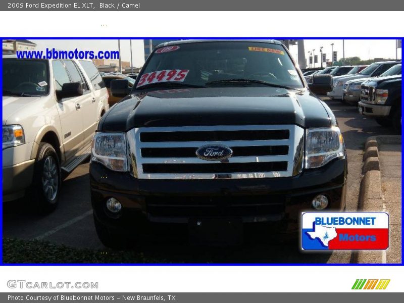 Black / Camel 2009 Ford Expedition EL XLT
