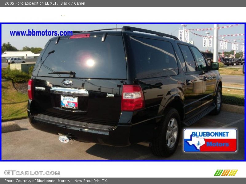 Black / Camel 2009 Ford Expedition EL XLT