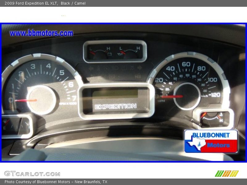 Black / Camel 2009 Ford Expedition EL XLT