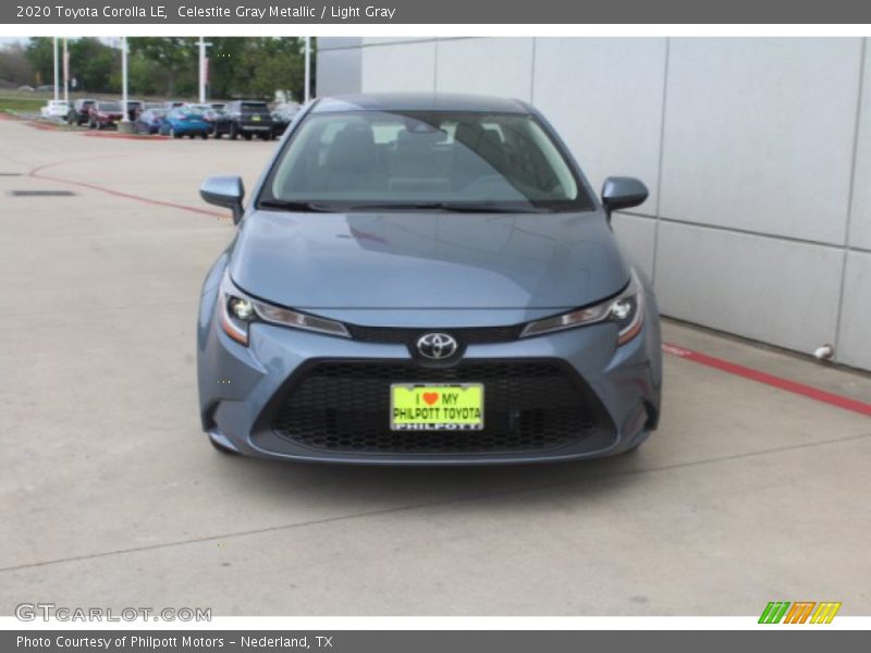 Celestite Gray Metallic / Light Gray 2020 Toyota Corolla LE