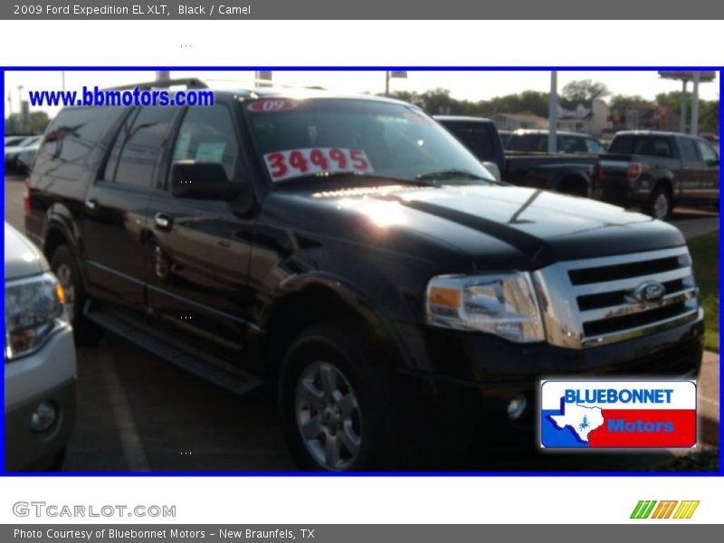 Black / Camel 2009 Ford Expedition EL XLT