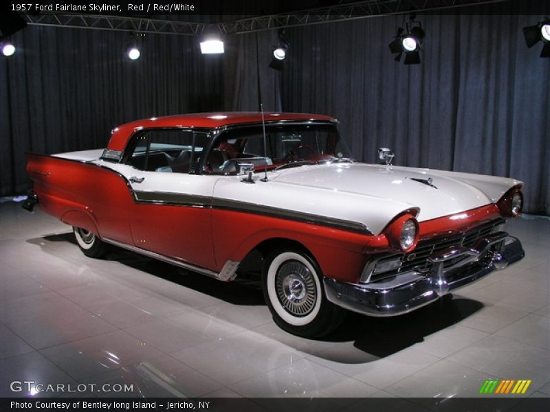 Red / Red/White 1957 Ford Fairlane Skyliner