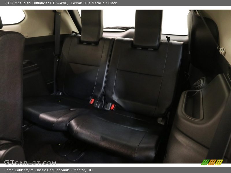 Cosmic Blue Metallic / Black 2014 Mitsubishi Outlander GT S-AWC