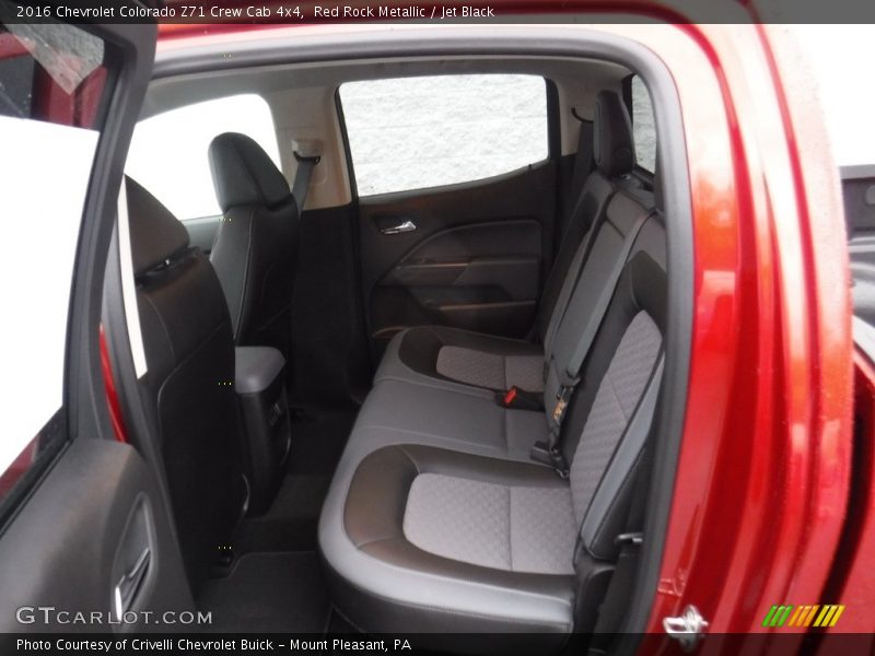 Red Rock Metallic / Jet Black 2016 Chevrolet Colorado Z71 Crew Cab 4x4