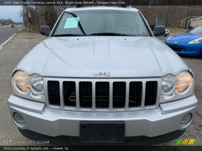 Bright Silver Metallic / Medium Slate Gray 2007 Jeep Grand Cherokee Laredo 4x4