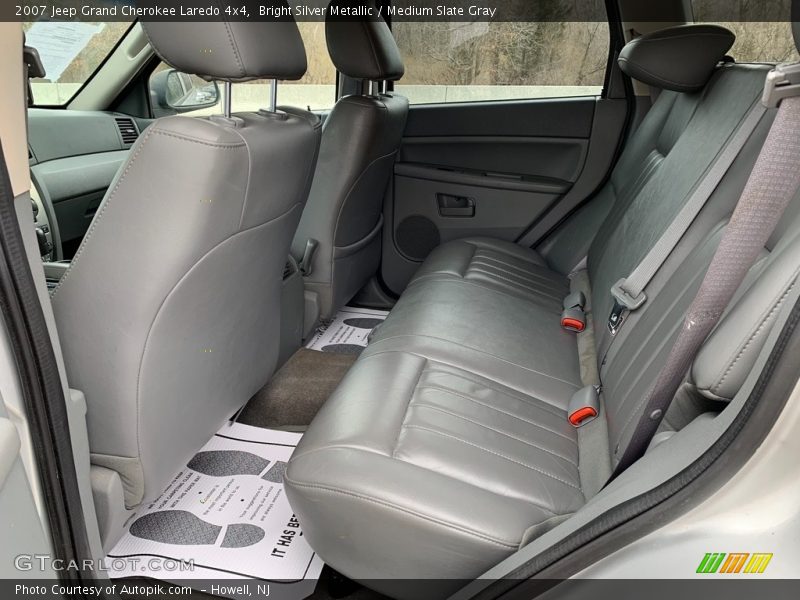 Bright Silver Metallic / Medium Slate Gray 2007 Jeep Grand Cherokee Laredo 4x4