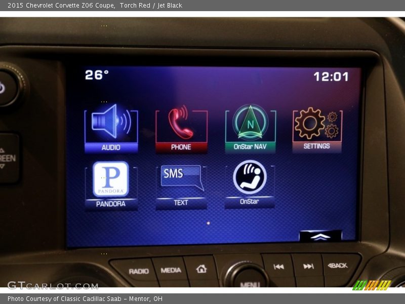 Torch Red / Jet Black 2015 Chevrolet Corvette Z06 Coupe