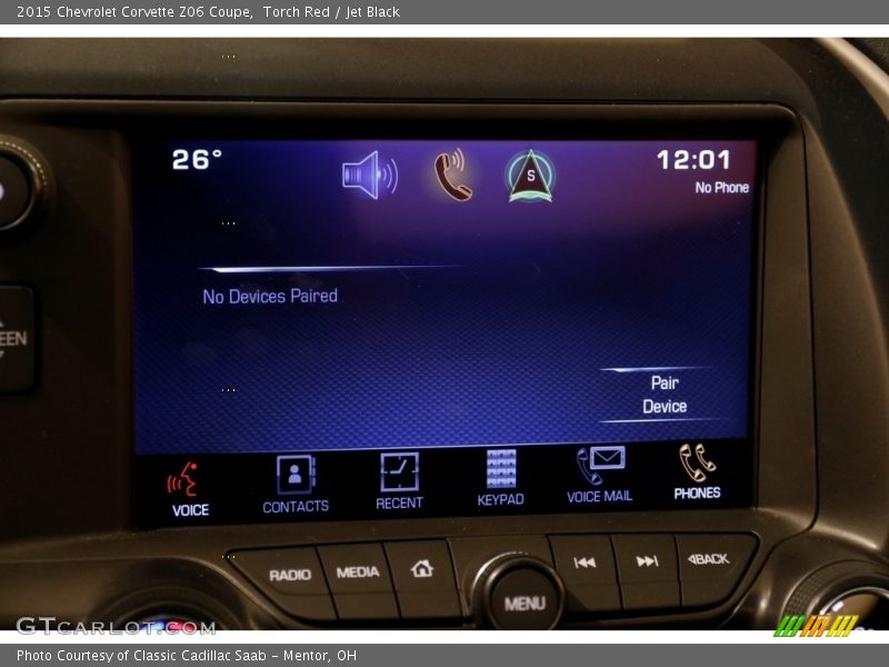 Torch Red / Jet Black 2015 Chevrolet Corvette Z06 Coupe