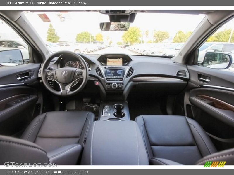 White Diamond Pearl / Ebony 2019 Acura MDX