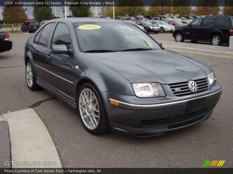 Platinum Grey Metallic / Black 2005 Volkswagen Jetta GLI Sedan