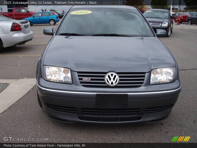Platinum Grey Metallic / Black 2005 Volkswagen Jetta GLI Sedan