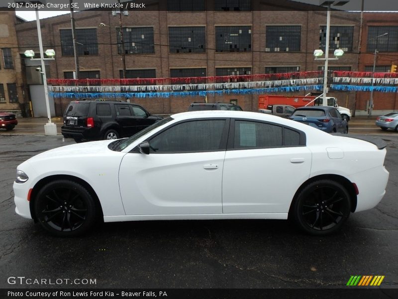 White Knuckle / Black 2017 Dodge Charger SE
