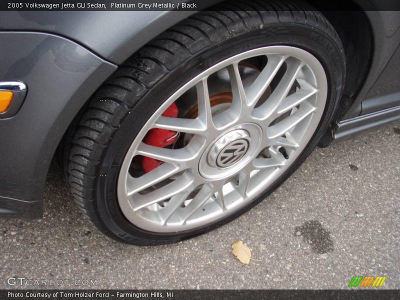 Platinum Grey Metallic / Black 2005 Volkswagen Jetta GLI Sedan