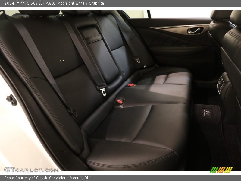 Moonlight White / Graphite 2014 Infiniti Q 50S 3.7 AWD