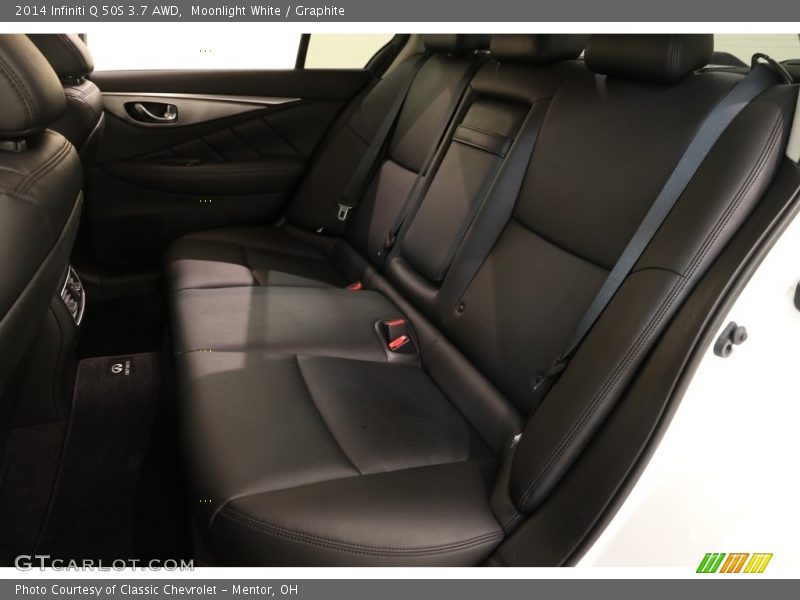 Moonlight White / Graphite 2014 Infiniti Q 50S 3.7 AWD