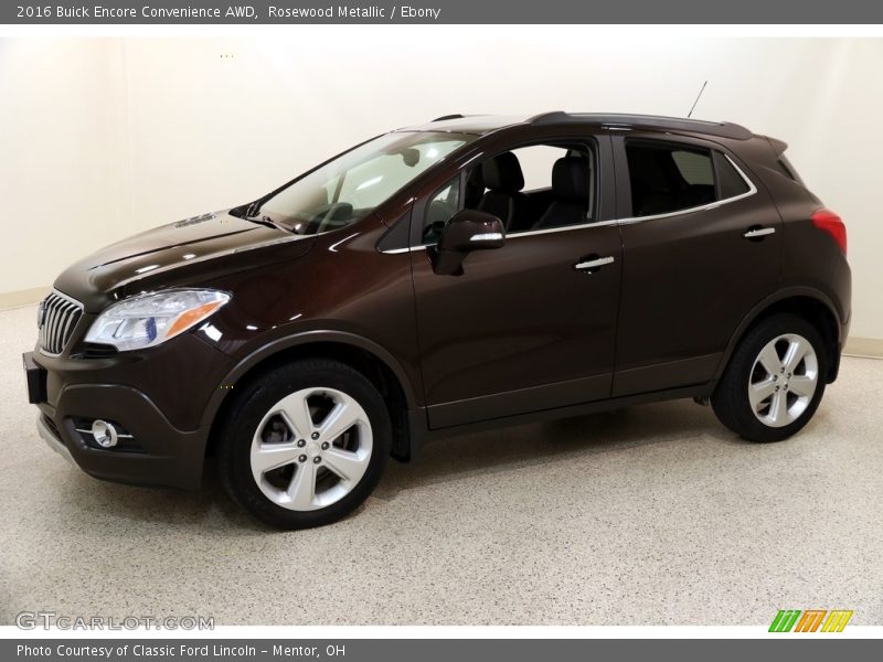 Rosewood Metallic / Ebony 2016 Buick Encore Convenience AWD