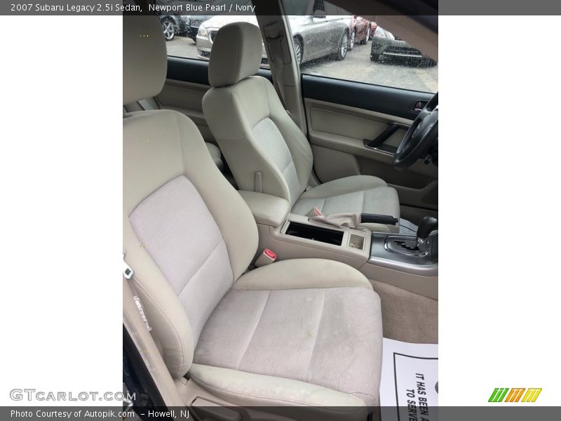 Newport Blue Pearl / Ivory 2007 Subaru Legacy 2.5i Sedan