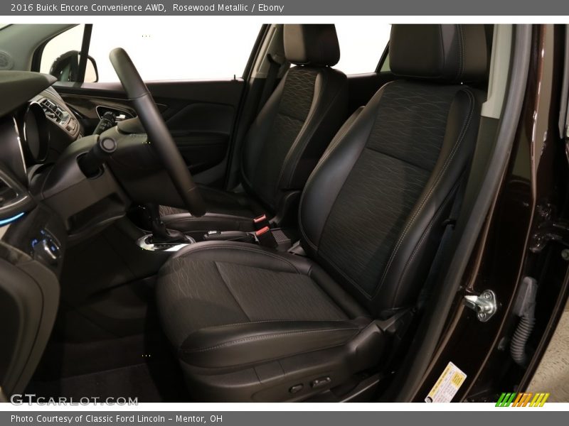 Rosewood Metallic / Ebony 2016 Buick Encore Convenience AWD