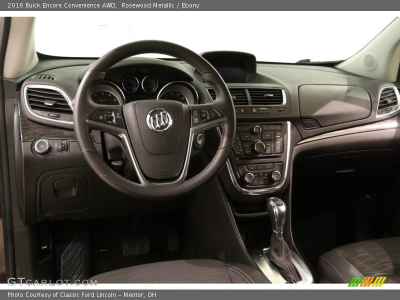 Rosewood Metallic / Ebony 2016 Buick Encore Convenience AWD