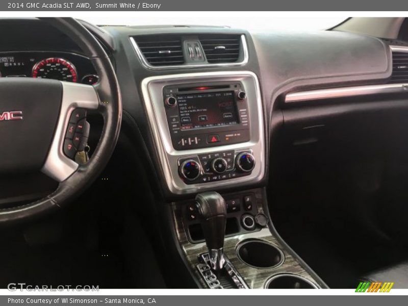 Summit White / Ebony 2014 GMC Acadia SLT AWD