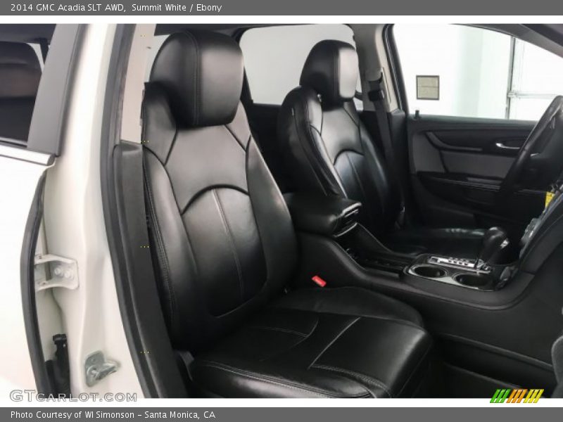 Summit White / Ebony 2014 GMC Acadia SLT AWD