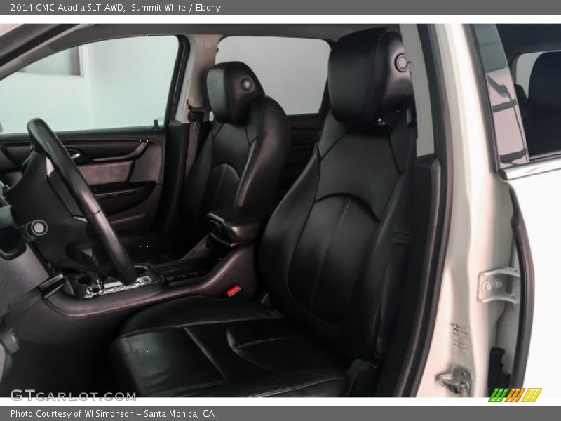 Summit White / Ebony 2014 GMC Acadia SLT AWD