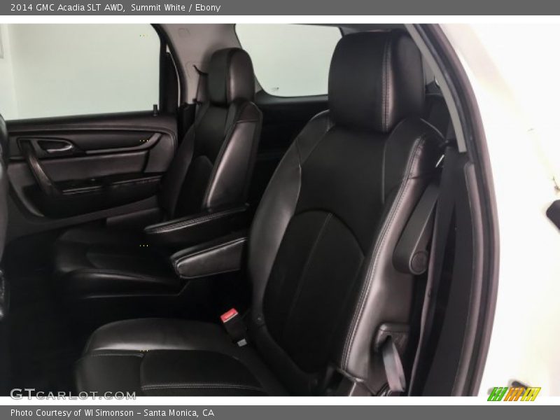 Summit White / Ebony 2014 GMC Acadia SLT AWD