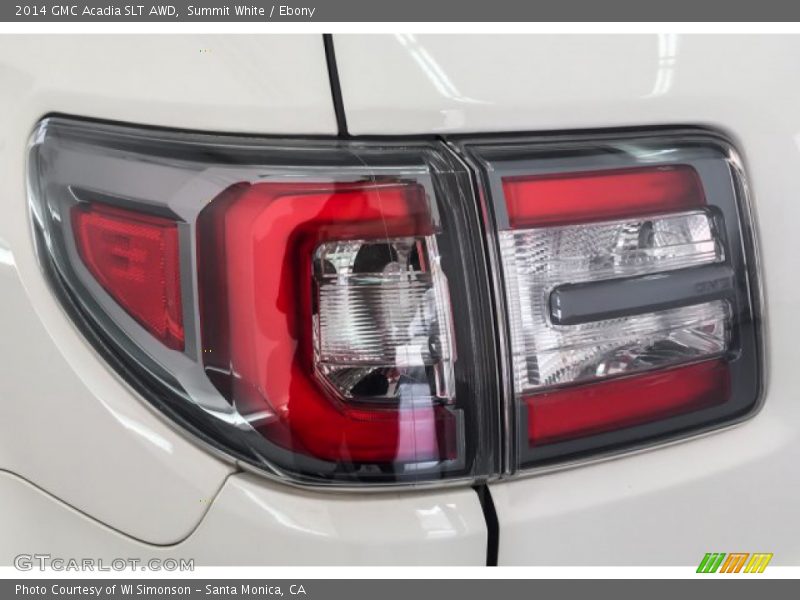 Summit White / Ebony 2014 GMC Acadia SLT AWD