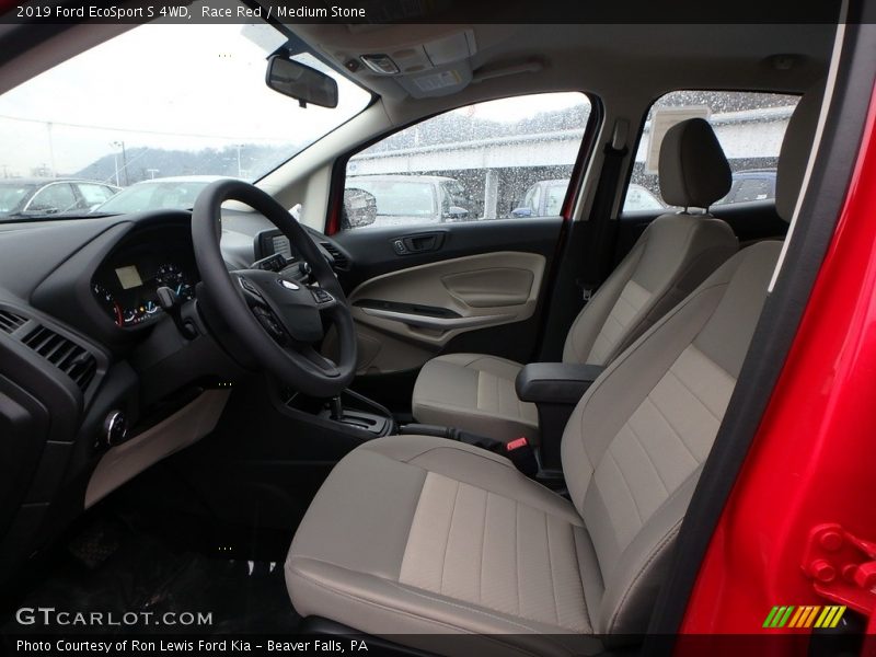 Race Red / Medium Stone 2019 Ford EcoSport S 4WD