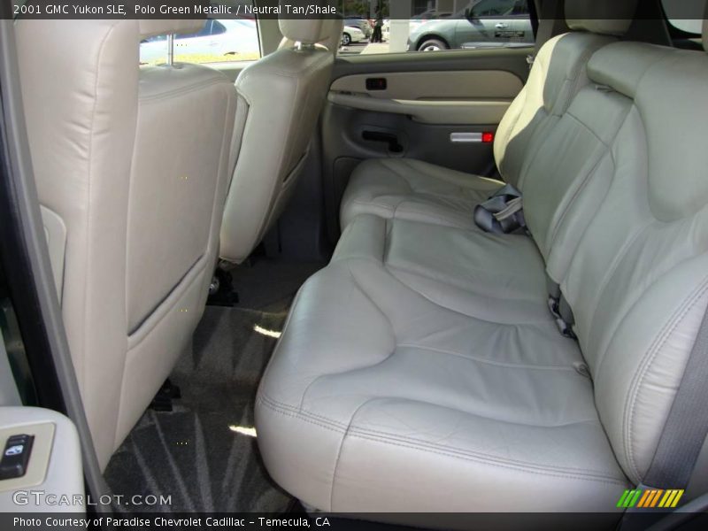 Polo Green Metallic / Neutral Tan/Shale 2001 GMC Yukon SLE