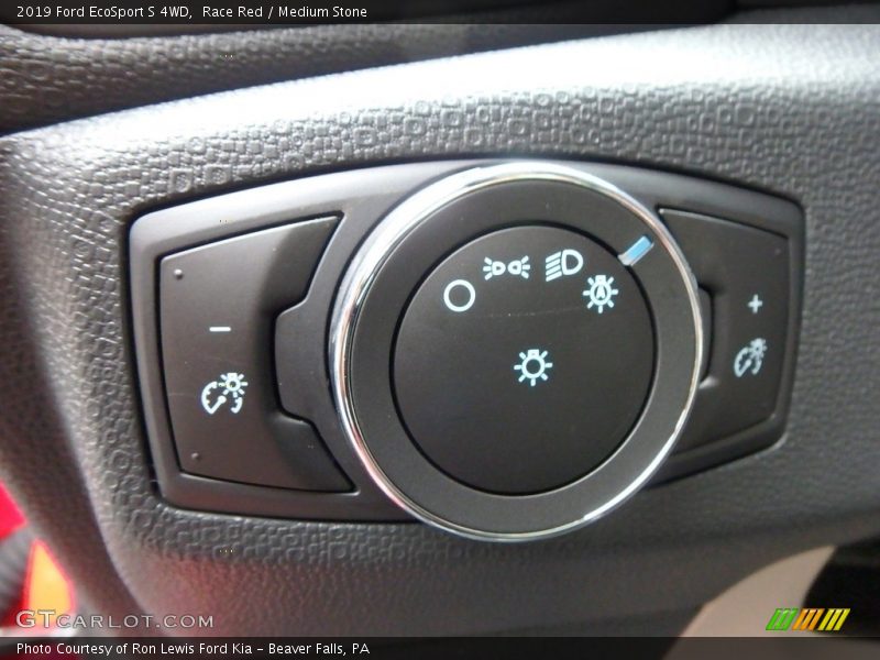 Race Red / Medium Stone 2019 Ford EcoSport S 4WD
