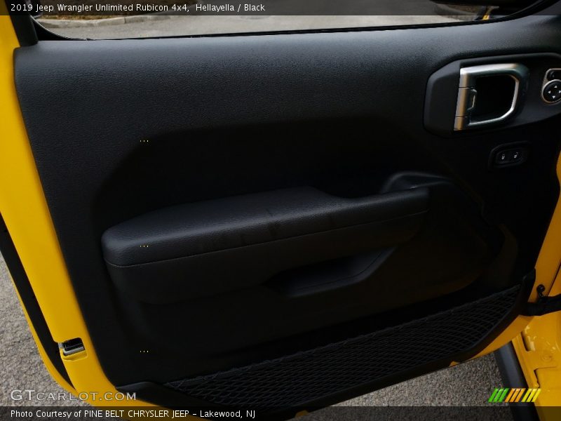 Hellayella / Black 2019 Jeep Wrangler Unlimited Rubicon 4x4