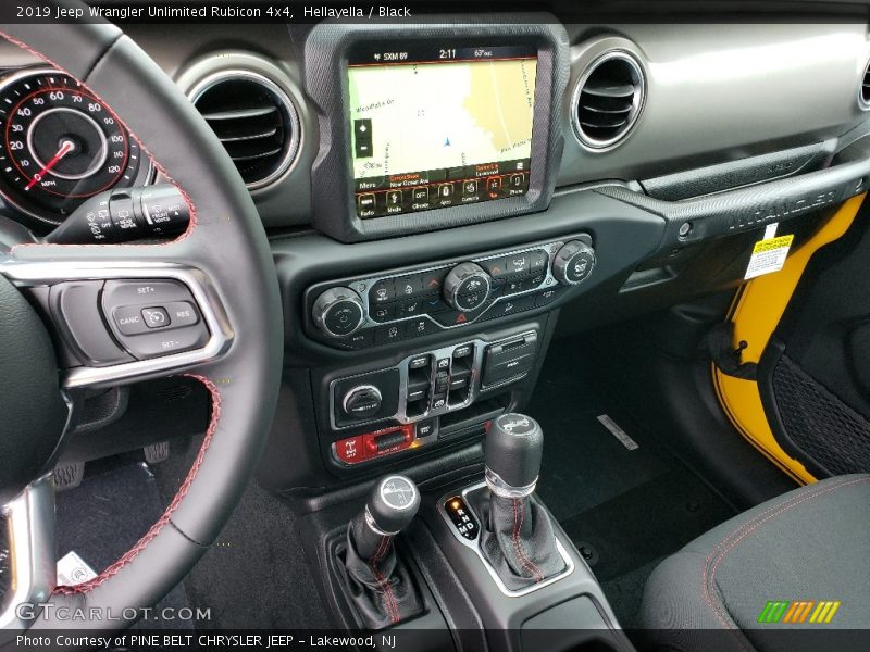 Hellayella / Black 2019 Jeep Wrangler Unlimited Rubicon 4x4