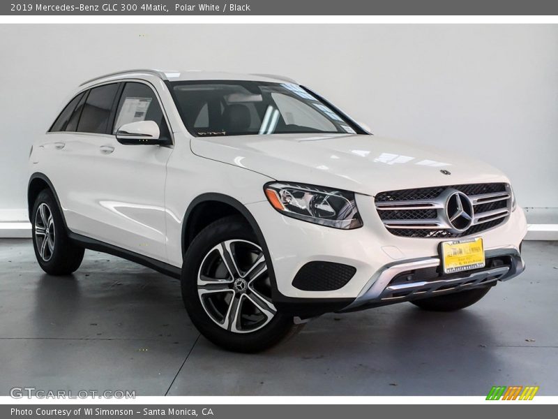 Polar White / Black 2019 Mercedes-Benz GLC 300 4Matic