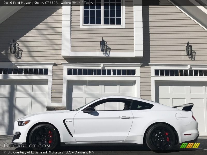  2016 Mustang Shelby GT350R Oxford White