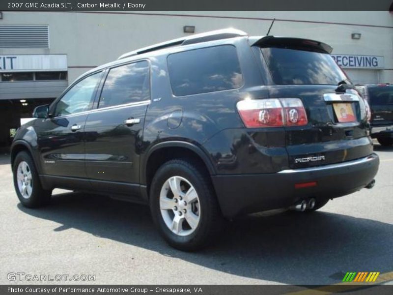 Carbon Metallic / Ebony 2007 GMC Acadia SLT