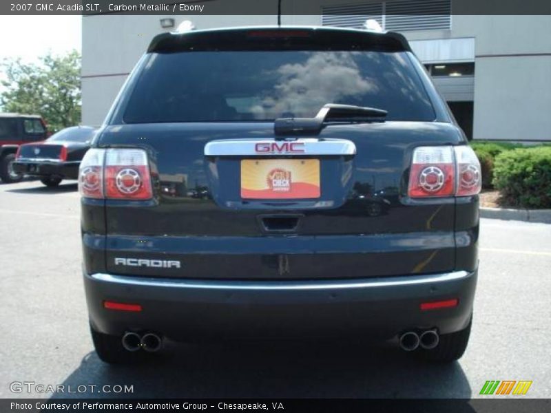 Carbon Metallic / Ebony 2007 GMC Acadia SLT