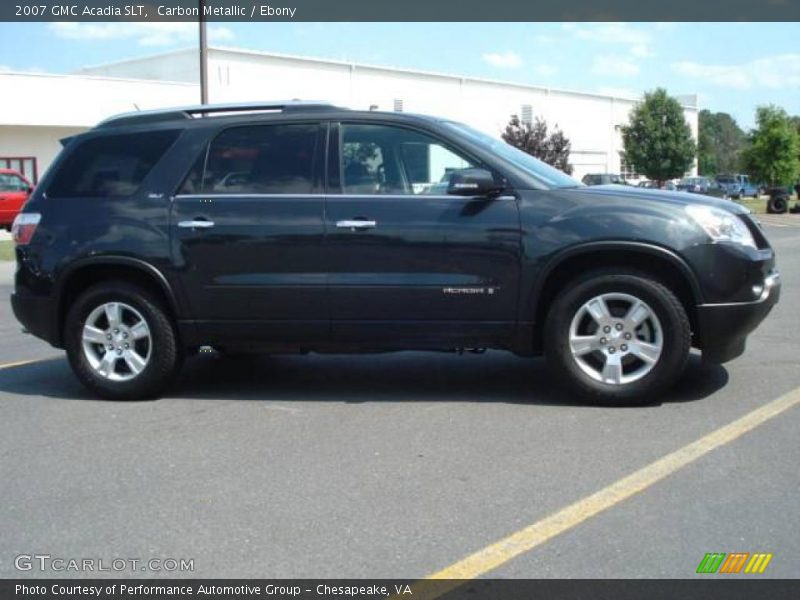 Carbon Metallic / Ebony 2007 GMC Acadia SLT