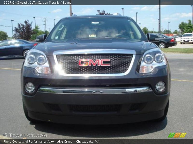Carbon Metallic / Ebony 2007 GMC Acadia SLT