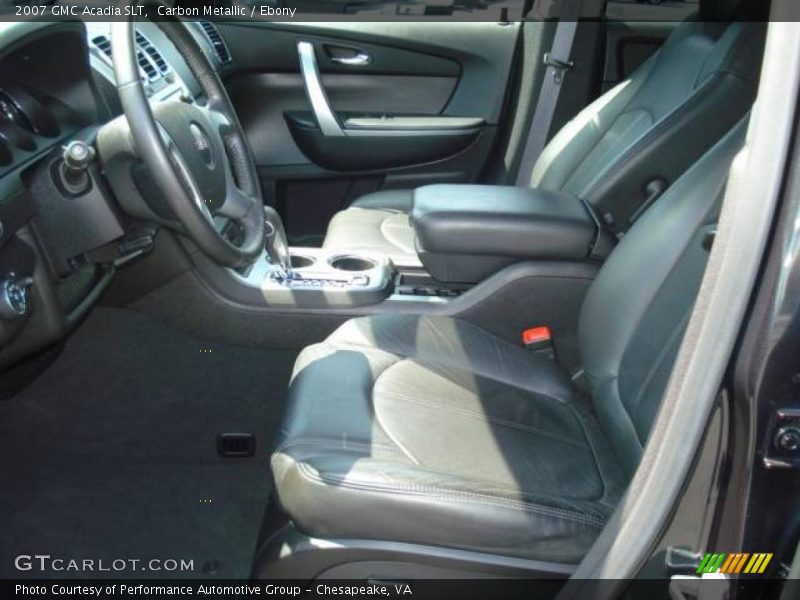 Carbon Metallic / Ebony 2007 GMC Acadia SLT