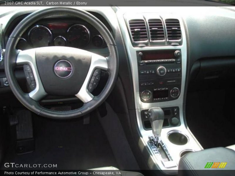 Carbon Metallic / Ebony 2007 GMC Acadia SLT