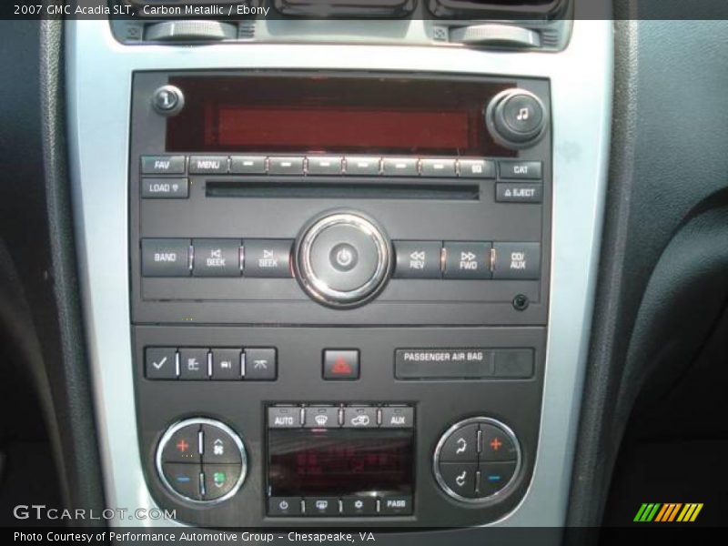Carbon Metallic / Ebony 2007 GMC Acadia SLT