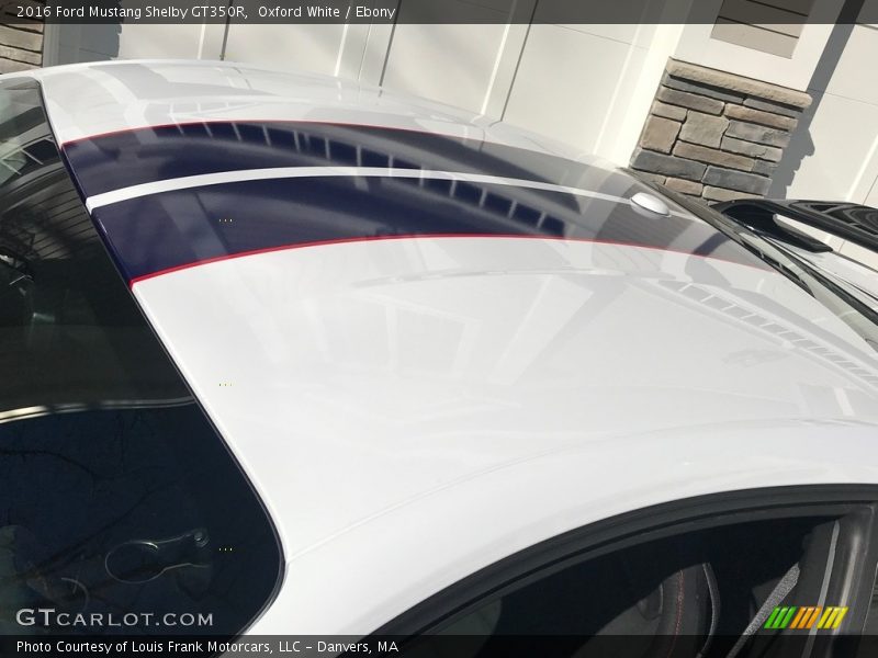 Oxford White / Ebony 2016 Ford Mustang Shelby GT350R