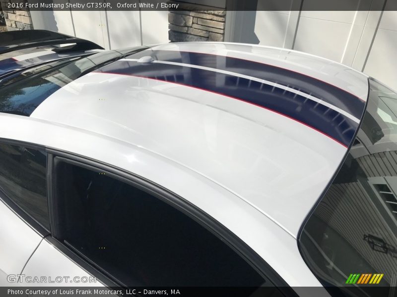 Oxford White / Ebony 2016 Ford Mustang Shelby GT350R
