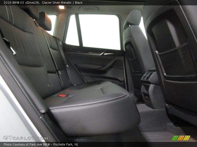 Glacier Silver Metallic / Black 2016 BMW X3 xDrive28i