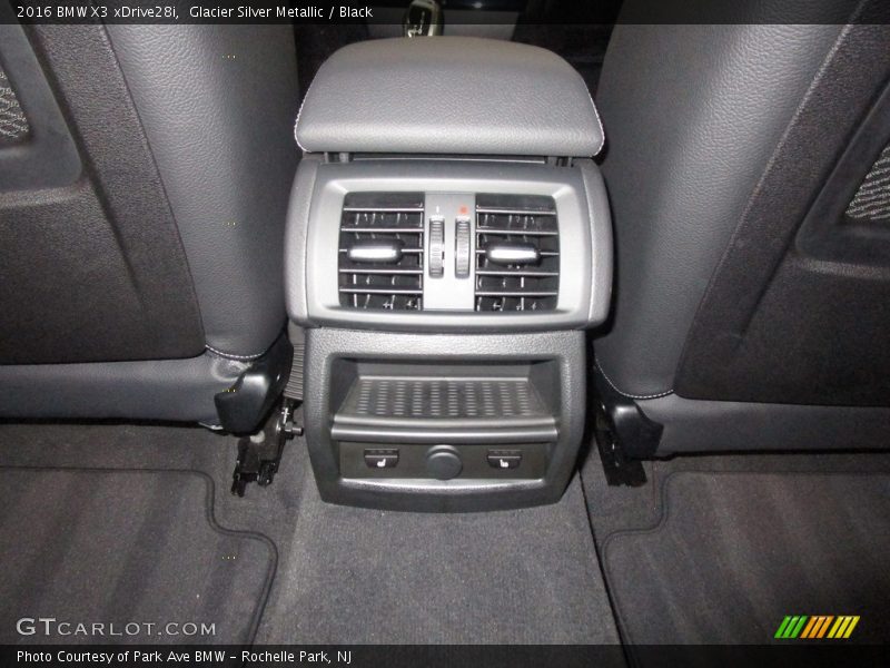 Glacier Silver Metallic / Black 2016 BMW X3 xDrive28i