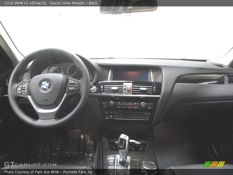 Glacier Silver Metallic / Black 2016 BMW X3 xDrive28i