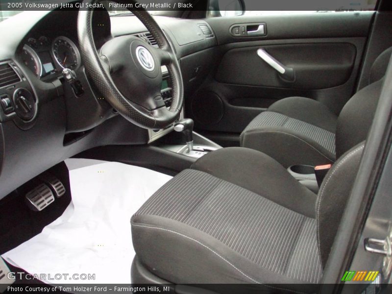 Platinum Grey Metallic / Black 2005 Volkswagen Jetta GLI Sedan