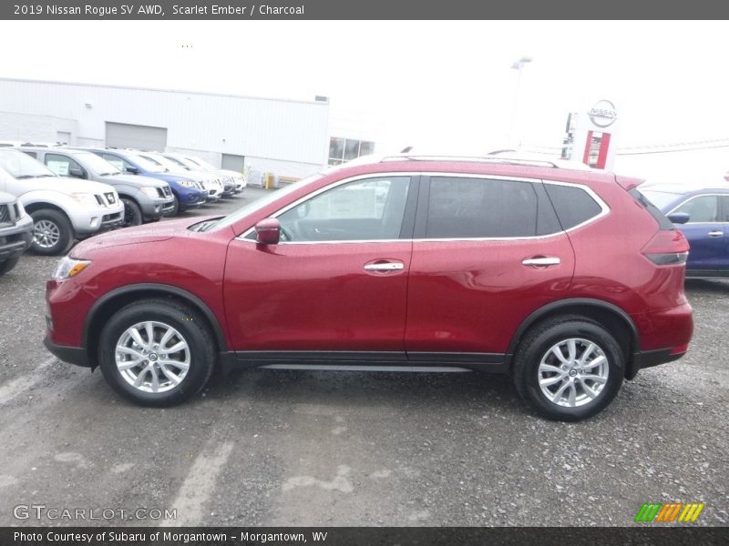  2019 Rogue SV AWD Scarlet Ember